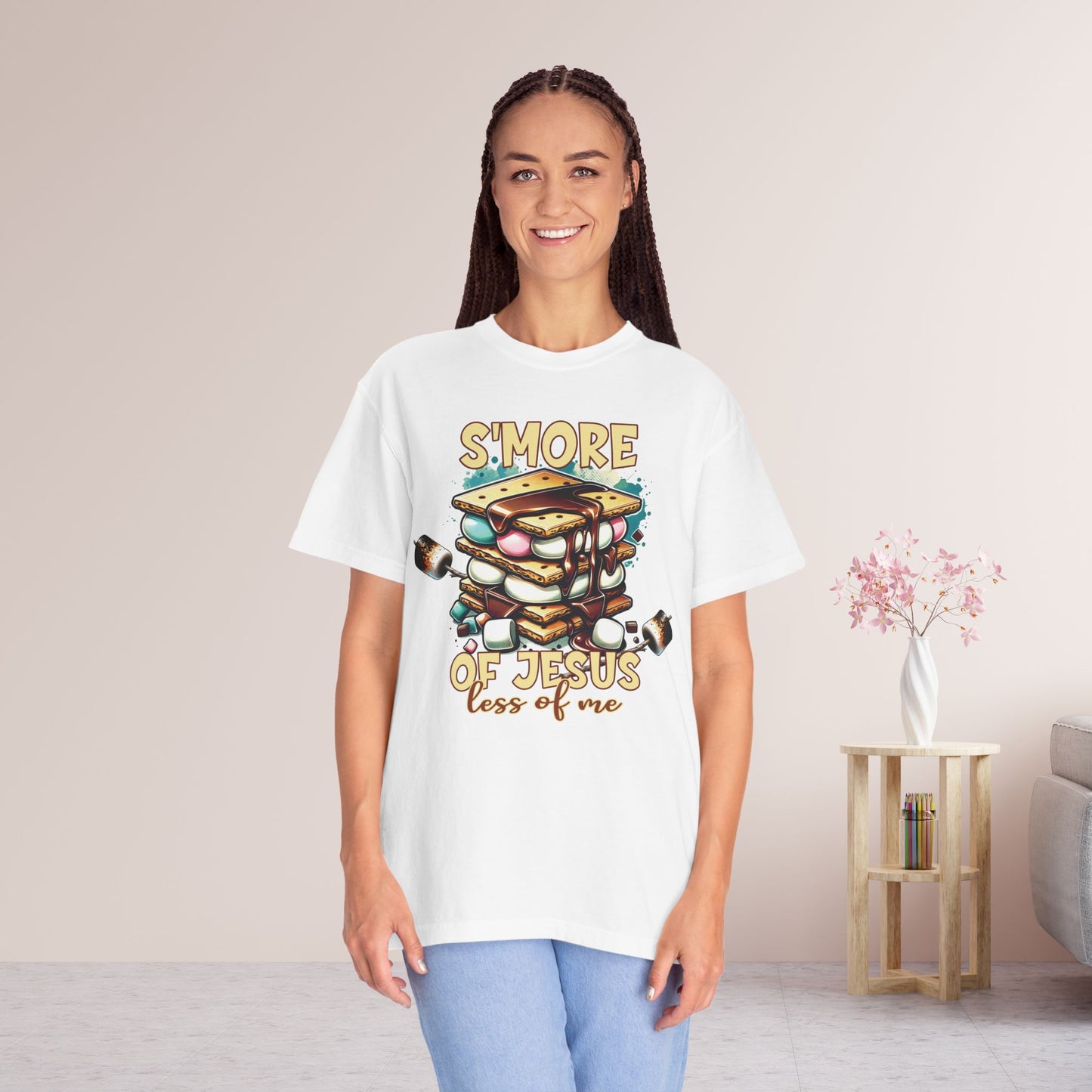 S'More of Jesus Less of Me Comfort Colors Shirt