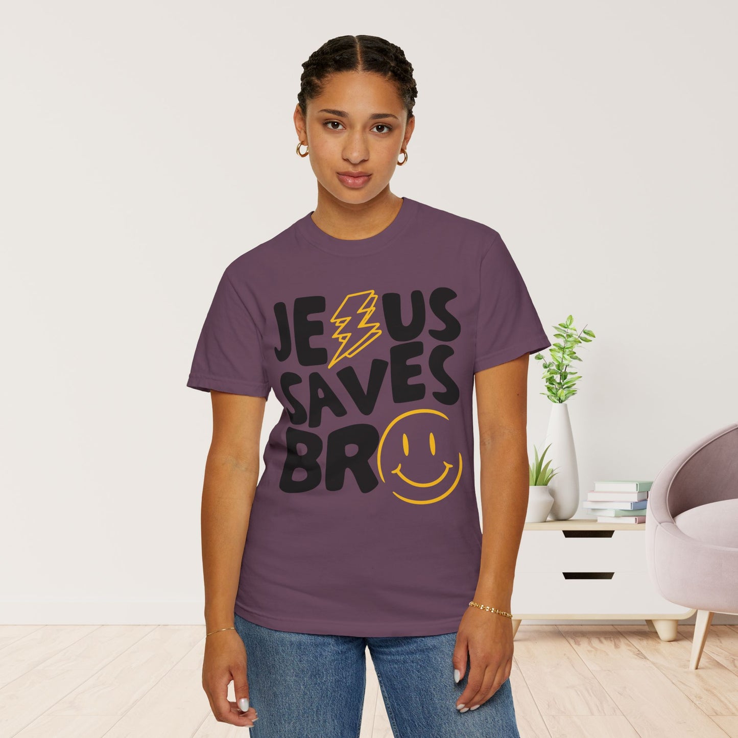 Jesus Saves Bro Comfort Colors Shirt