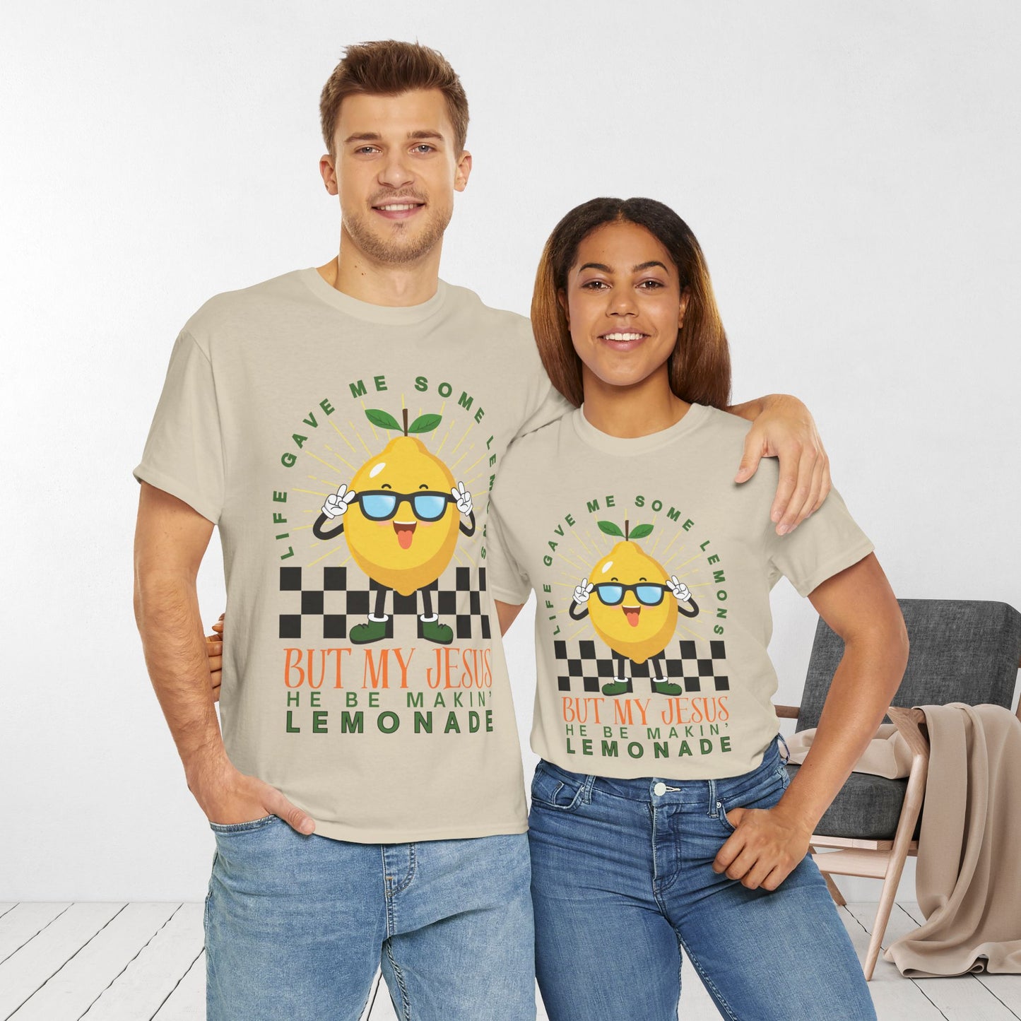 Life Game Me Lemons Heavy Cotton Tee