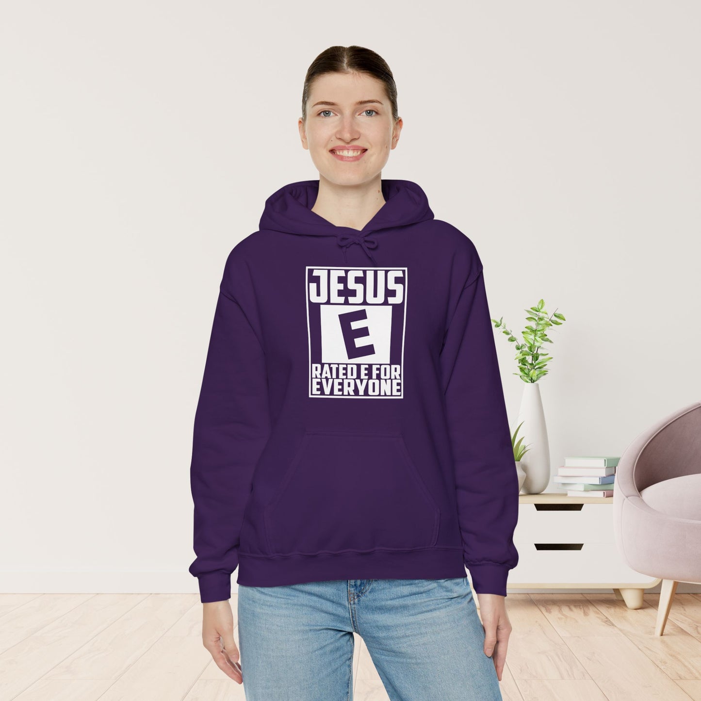 Jesus Rated E for Everyone Hoodie
