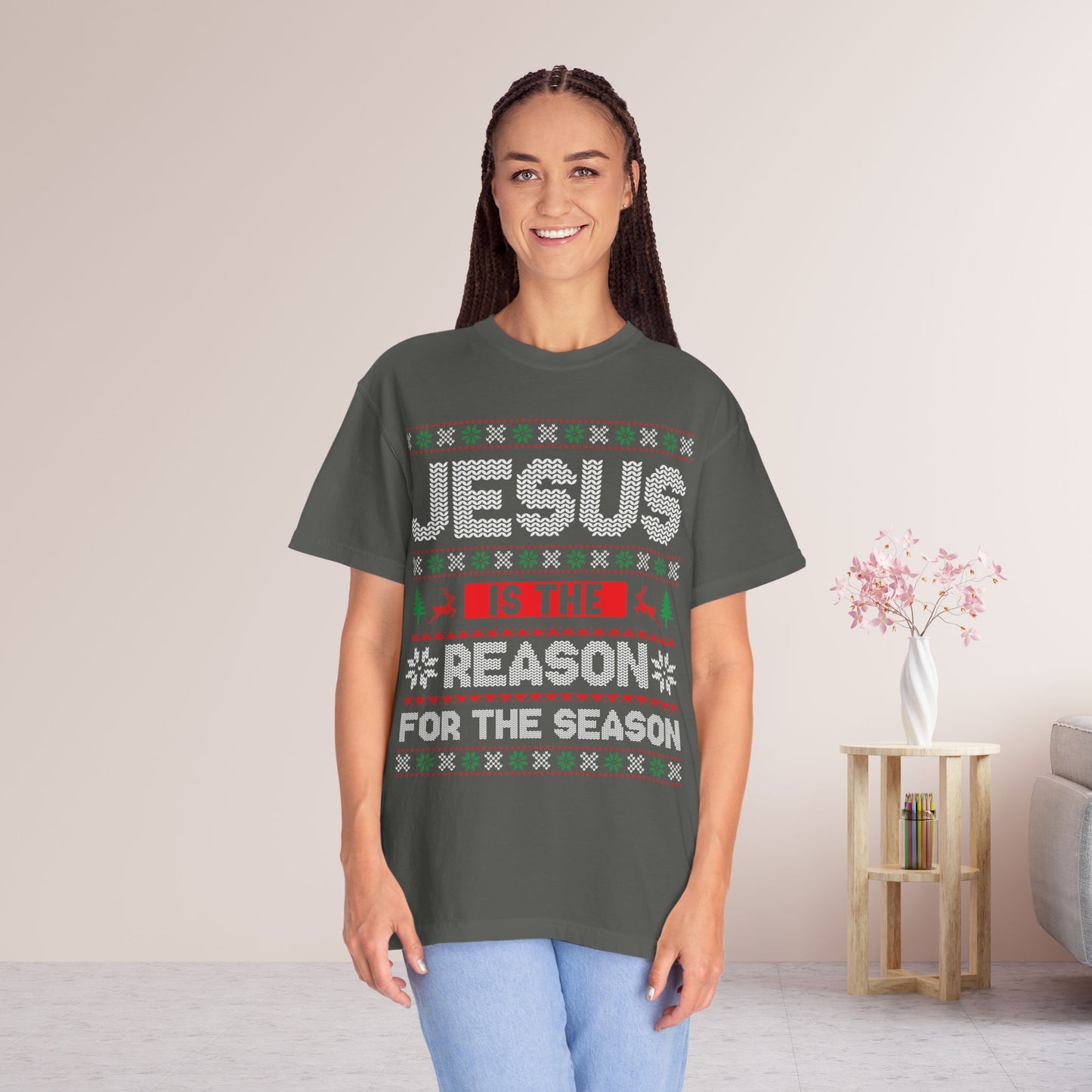 Jesus Is The Reason For The Season Comfort Colors Shirt