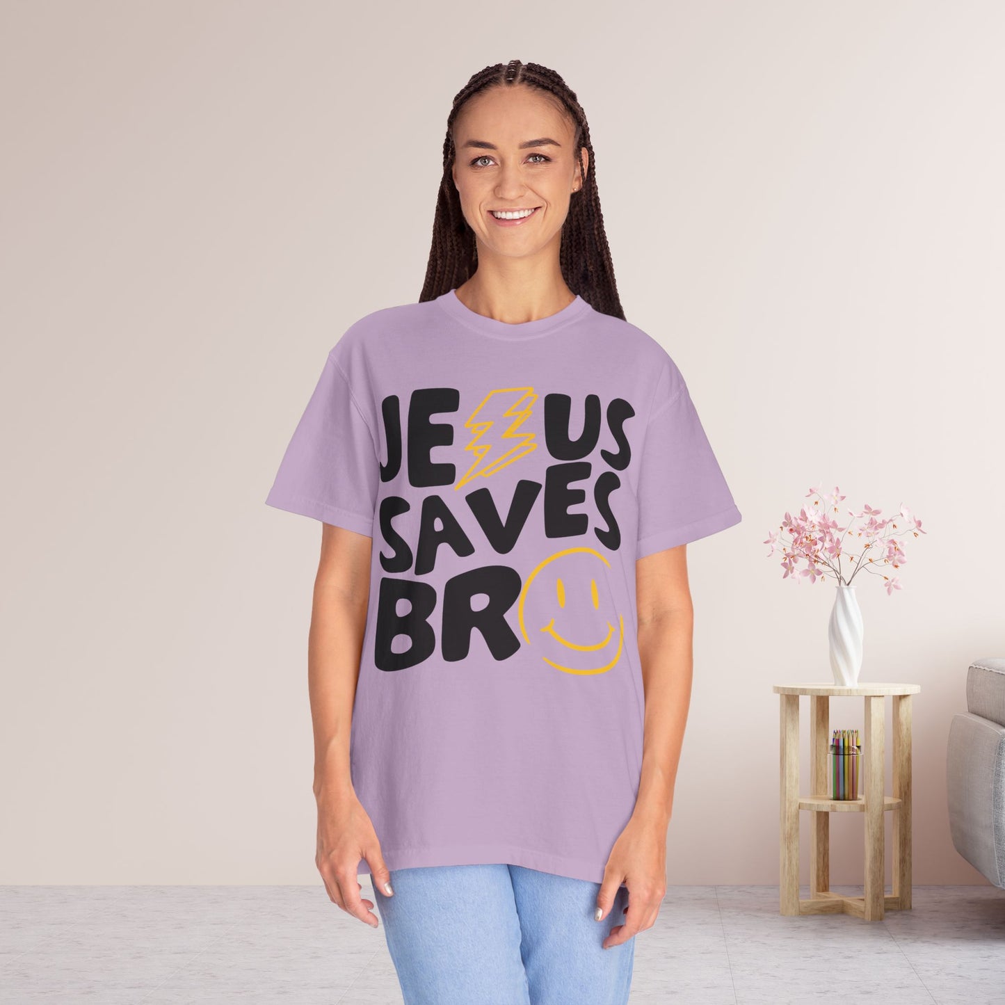 Jesus Saves Bro Comfort Colors Shirt