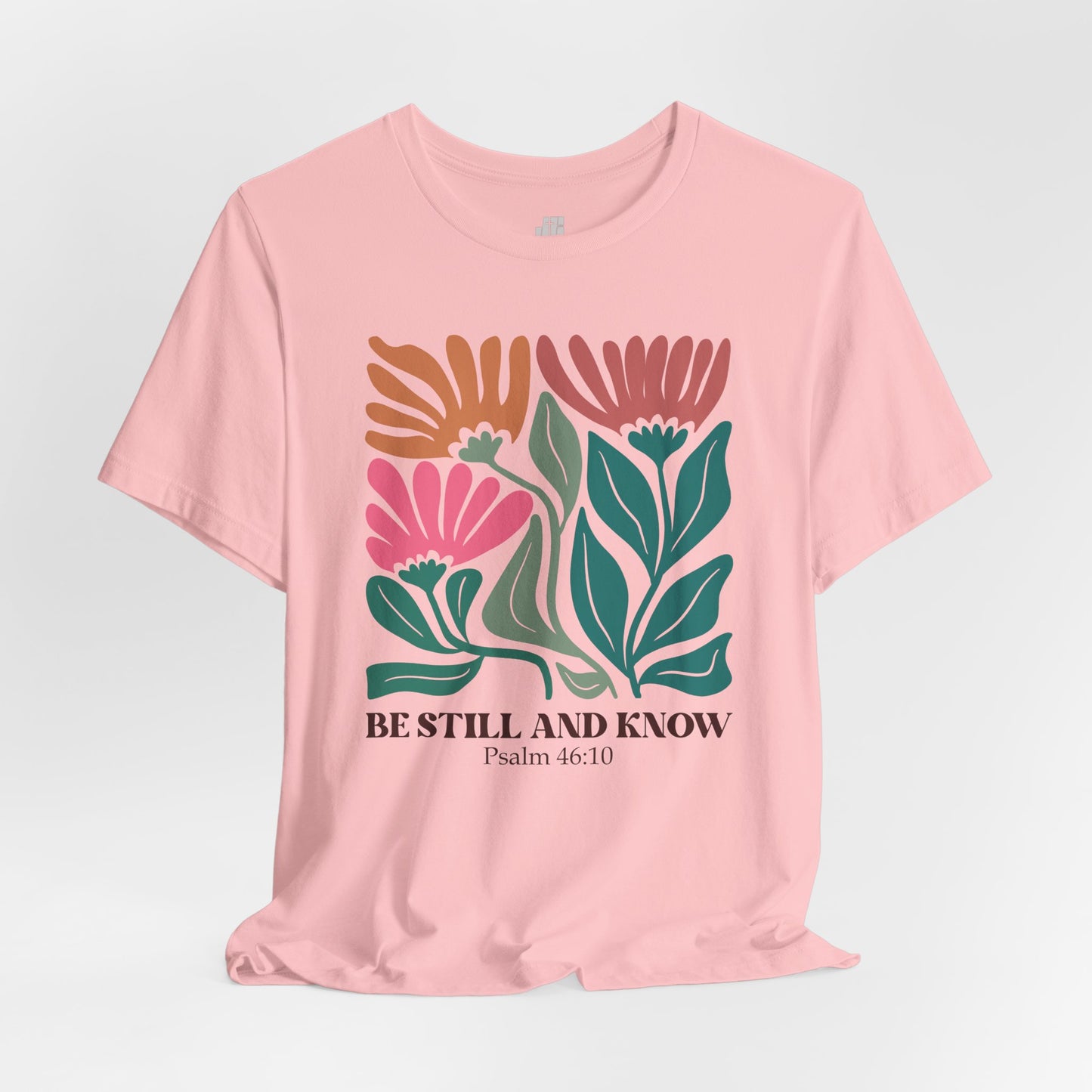 Be Still And Know Soft Cotton Tee - Holiday Christian Shirt