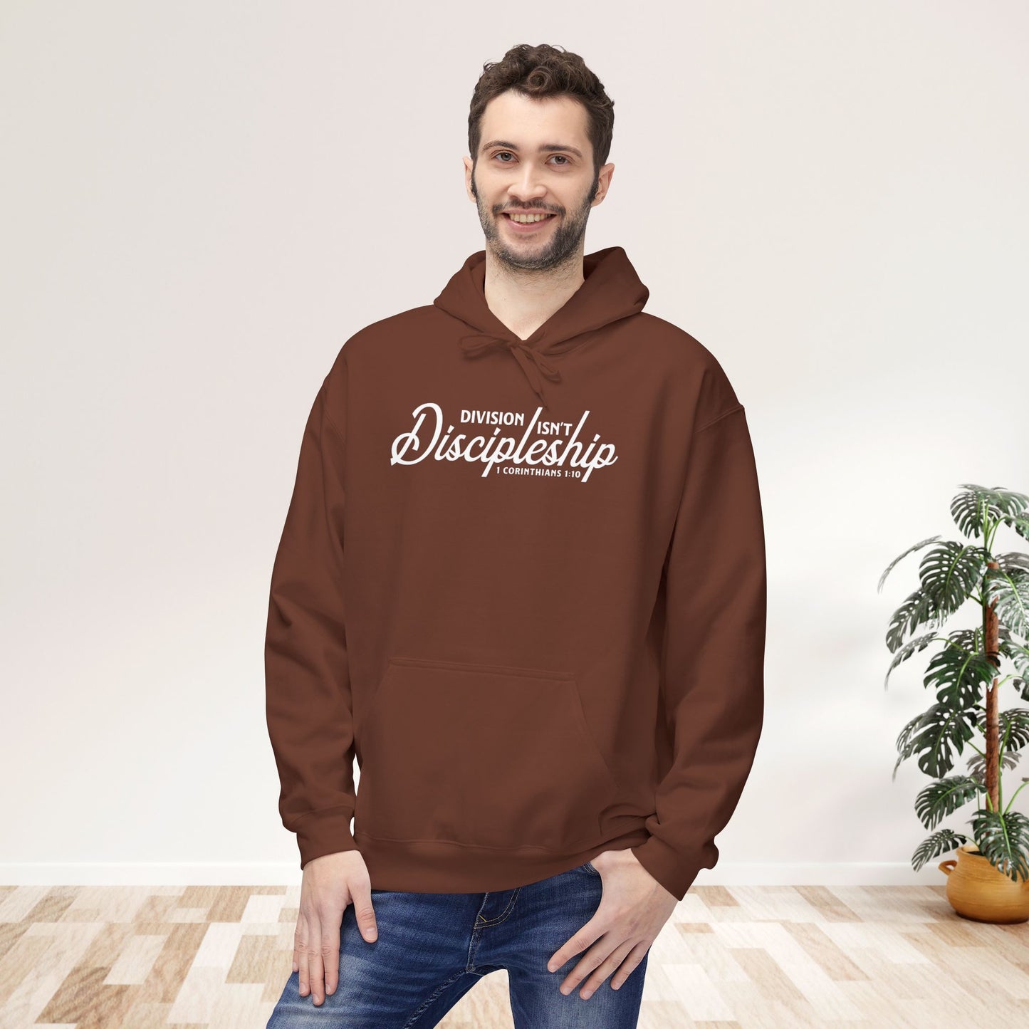 Division Isn’t Discipleship Unisex Midweight Hoodie