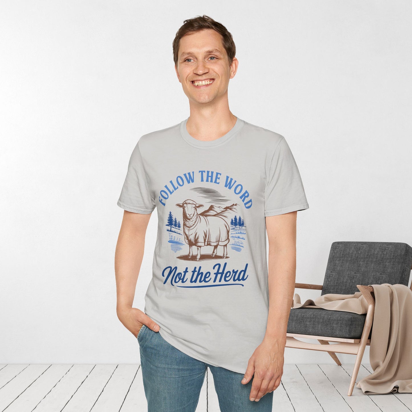 Follow the Word Not The Herd Softstyle T-shirt