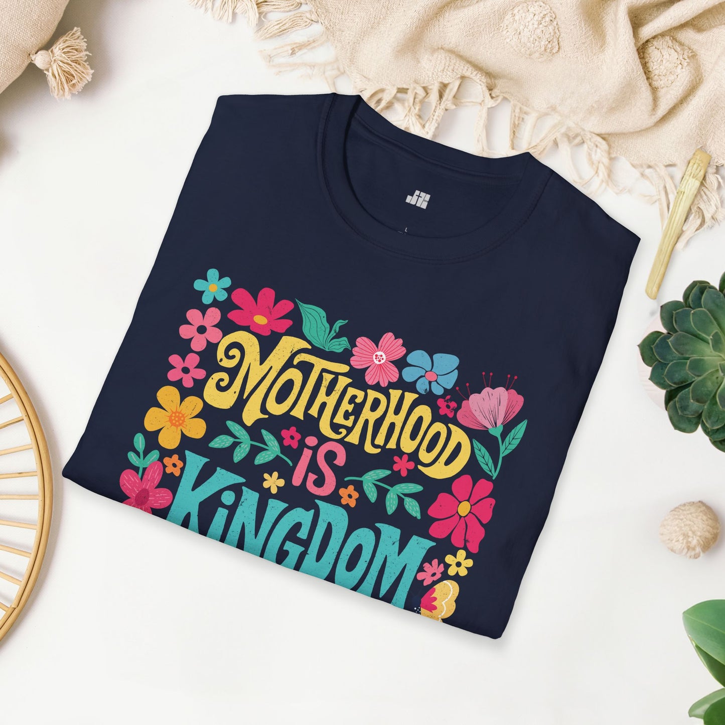 Motherhood is Kingdom Work Softstyle T-shirt