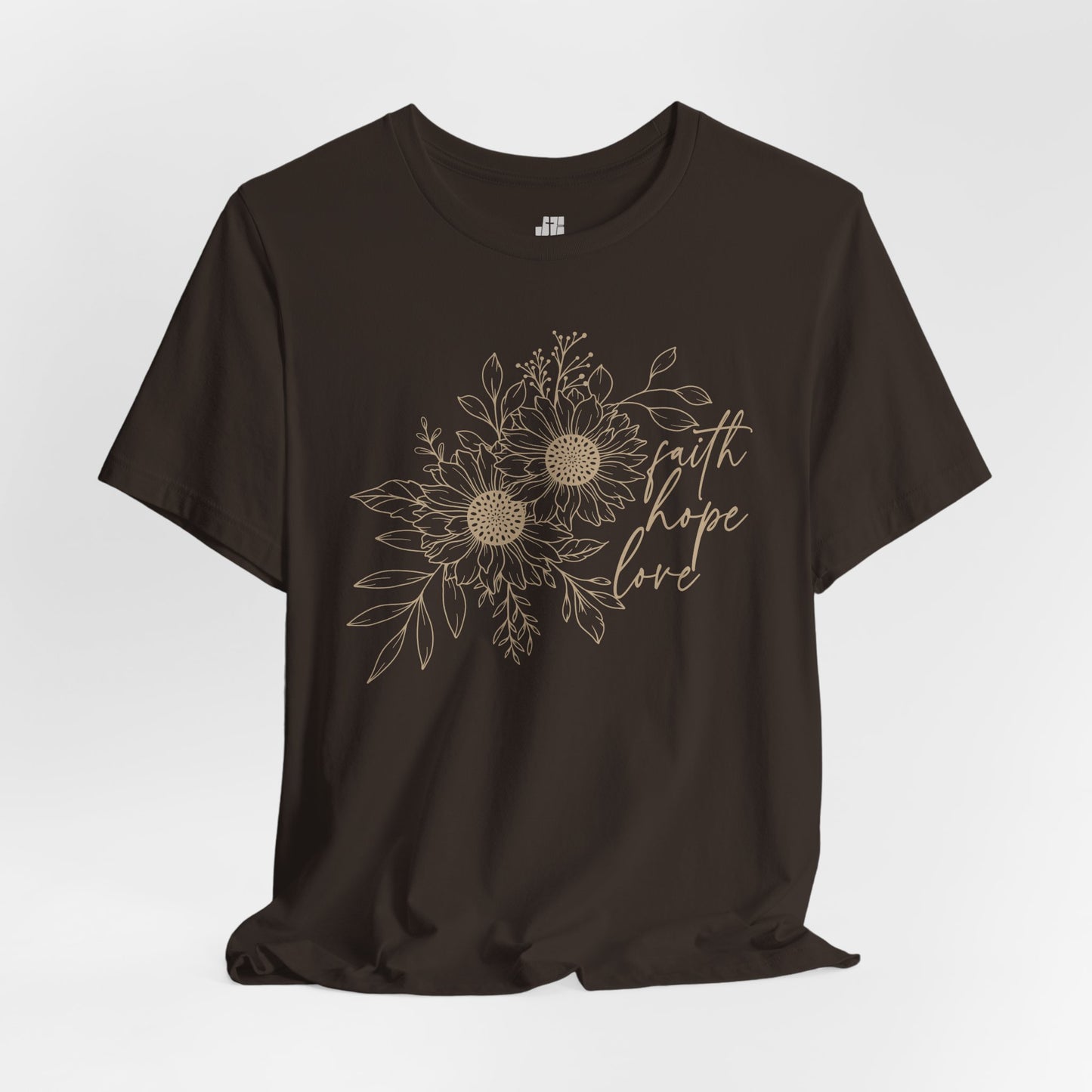 Faith Hope Love Soft Cotton Tee