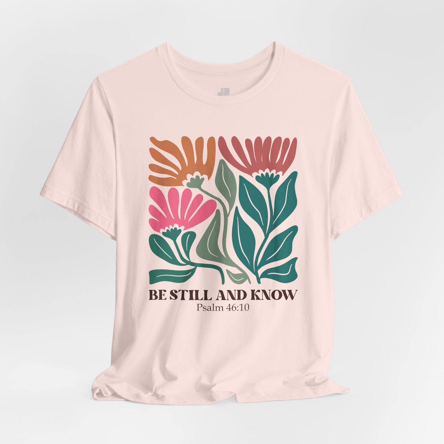 Be Still And Know Soft Cotton Tee - Holiday Christian Shirt