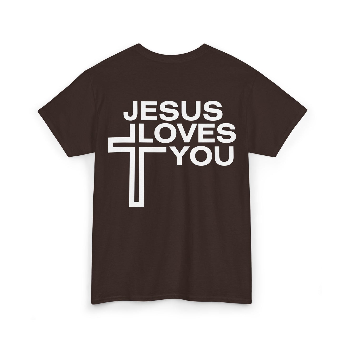 Jesus Loves You Heavy Cotton Tee