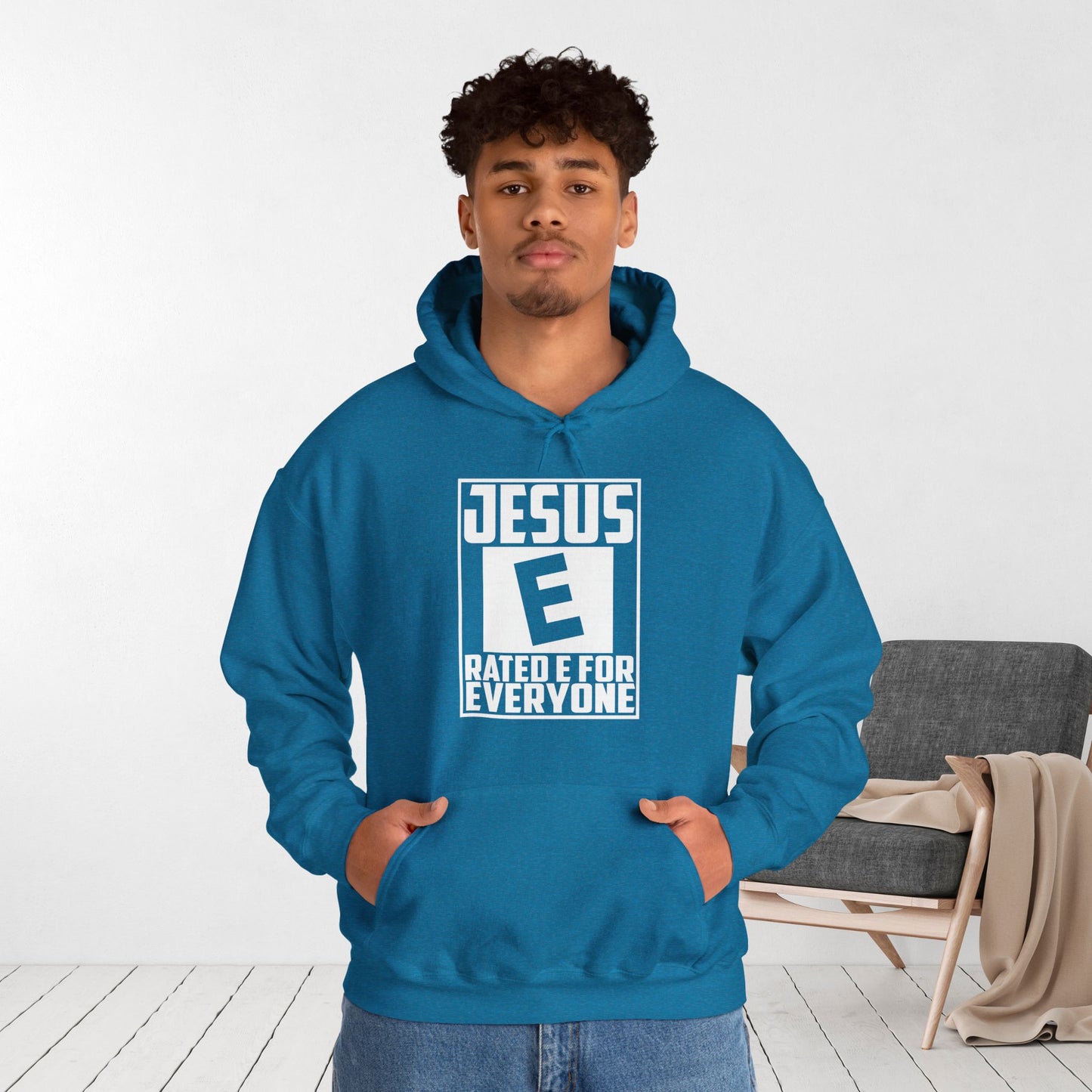 Jesus Rated E for Everyone Hoodie