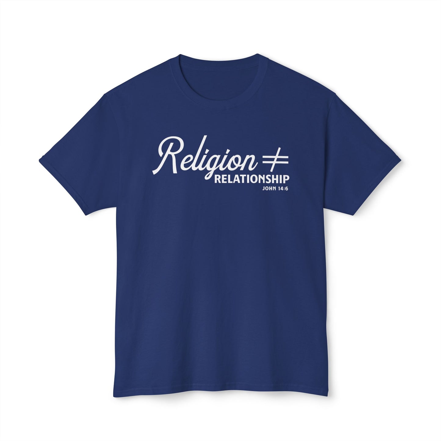Religion ≠ Relationship Unisex HD Cotton Tee