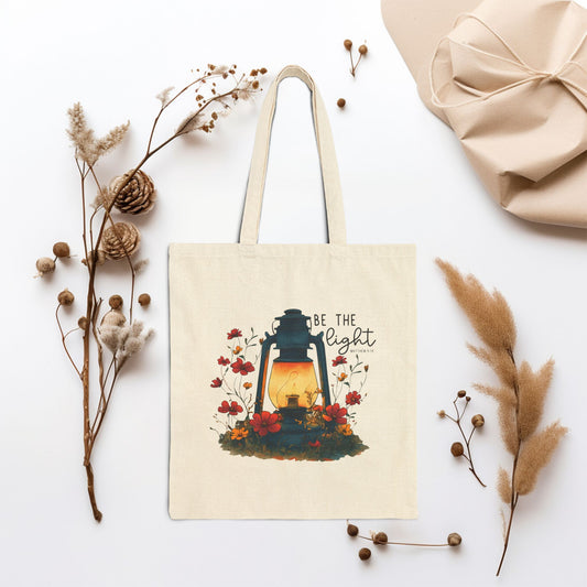 Be the Light Canvas Tote Bag