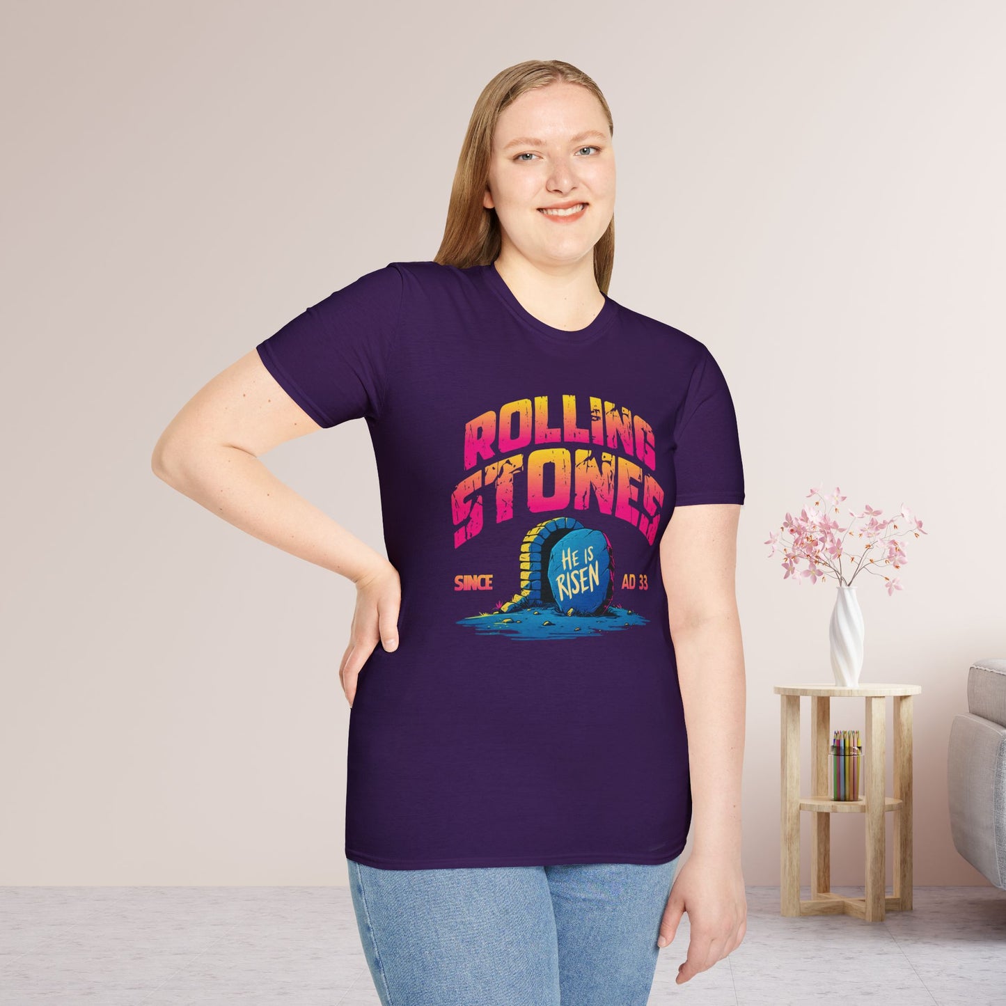 He Is Risen Softstyle T-shirt