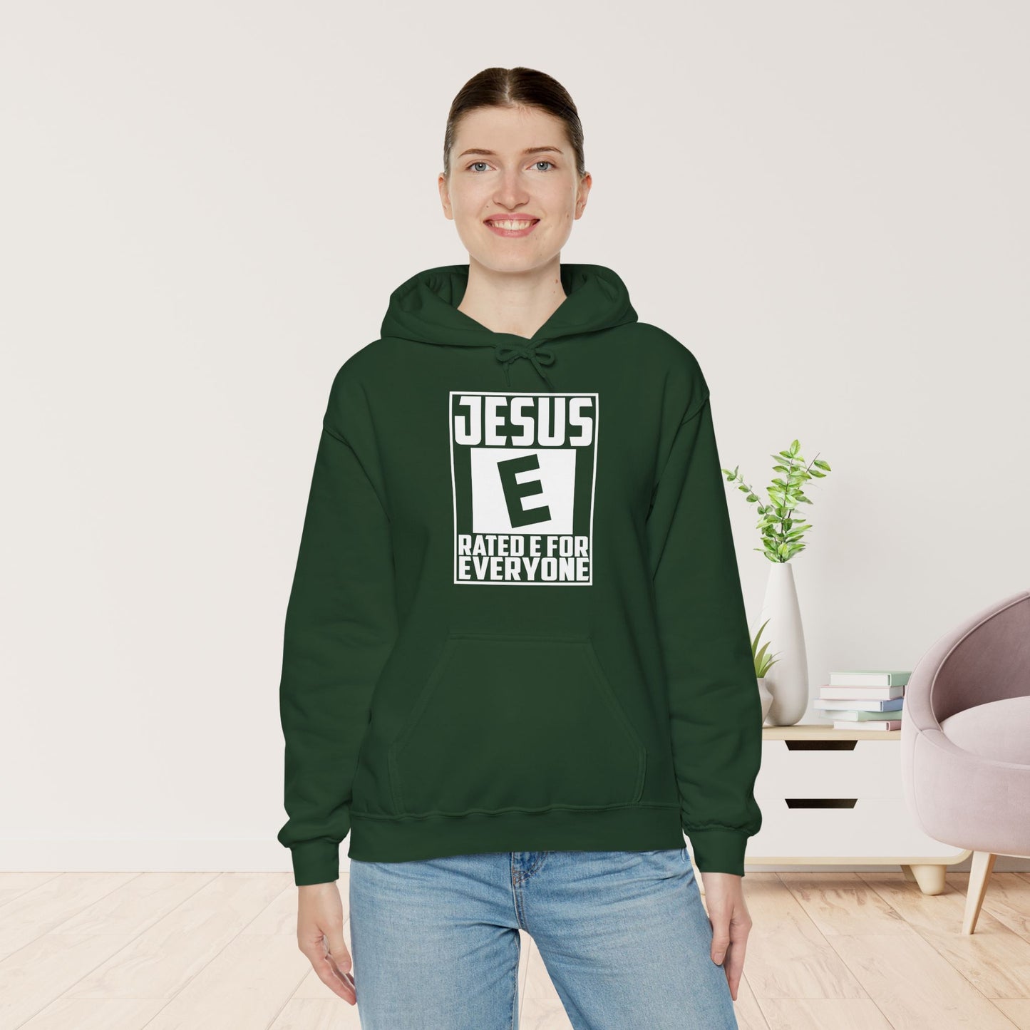 Jesus Rated E for Everyone Hoodie