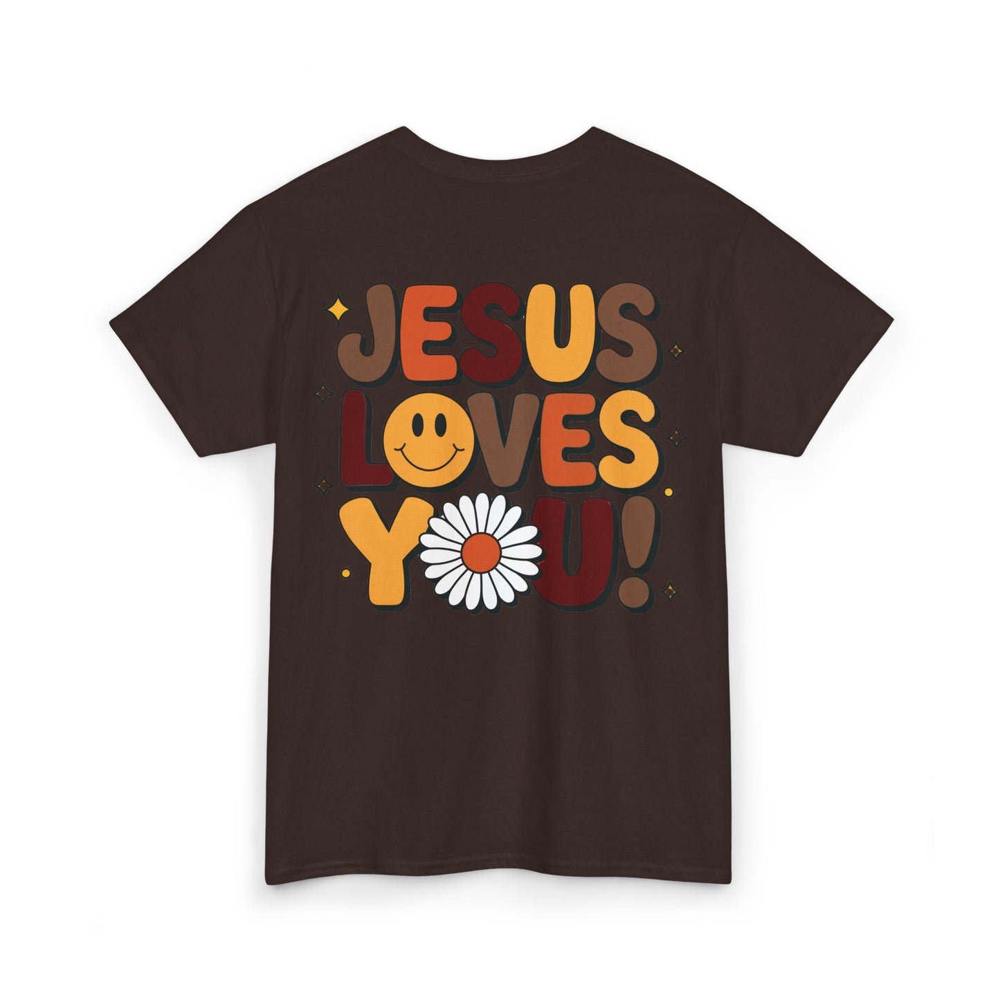 Jesus Loves You Heavy Cotton Tee