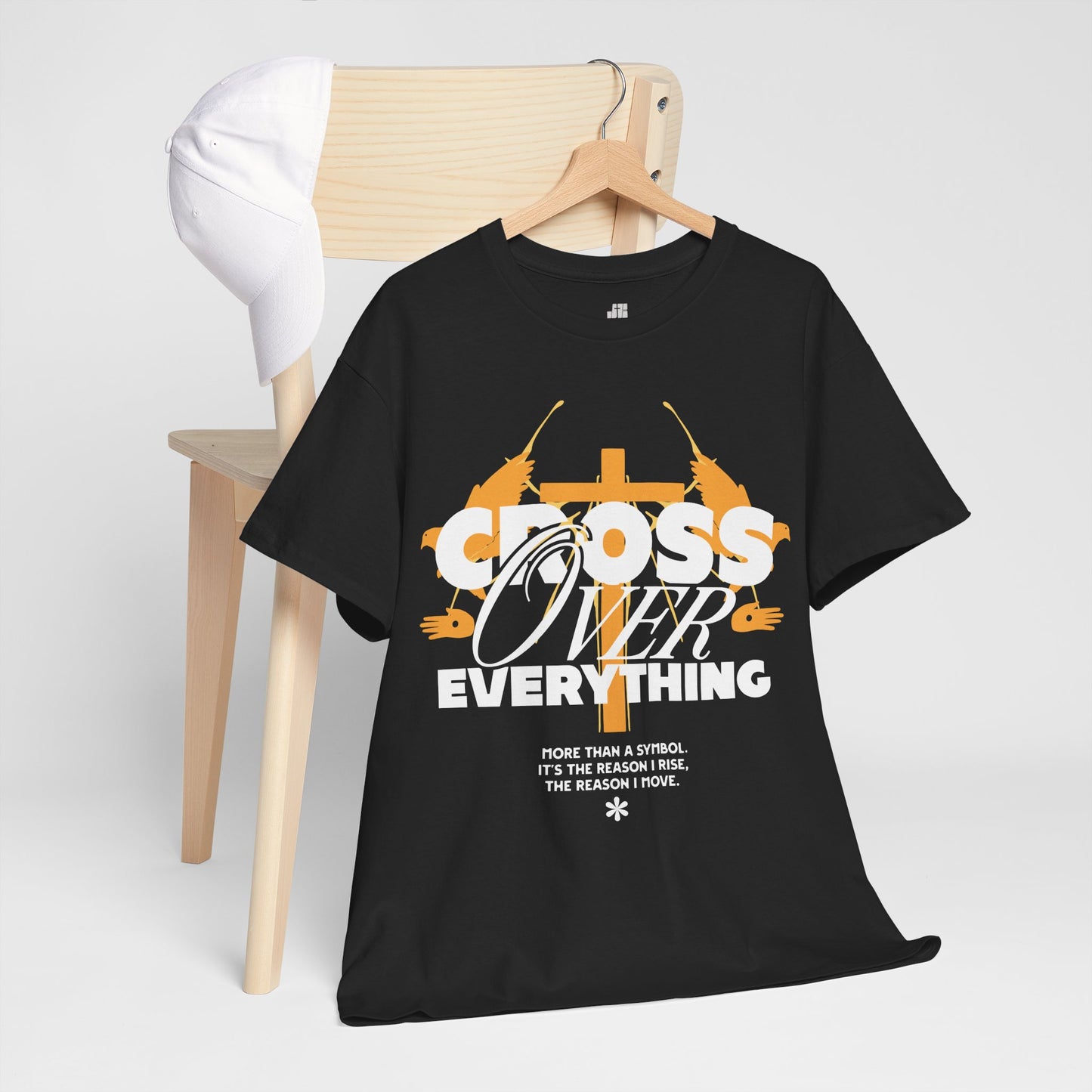 Cross Over Everything Heavy Cotton Tee