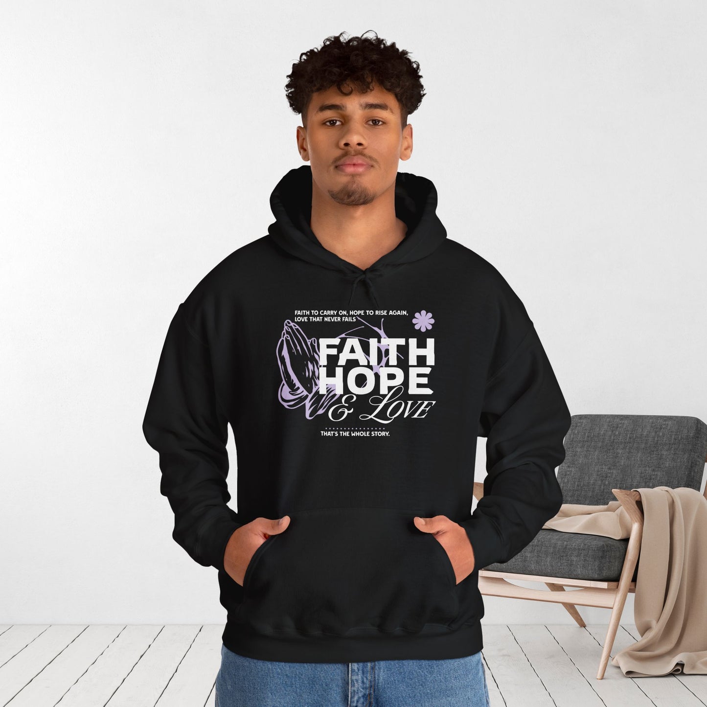 Faith Hope Love Hoodie