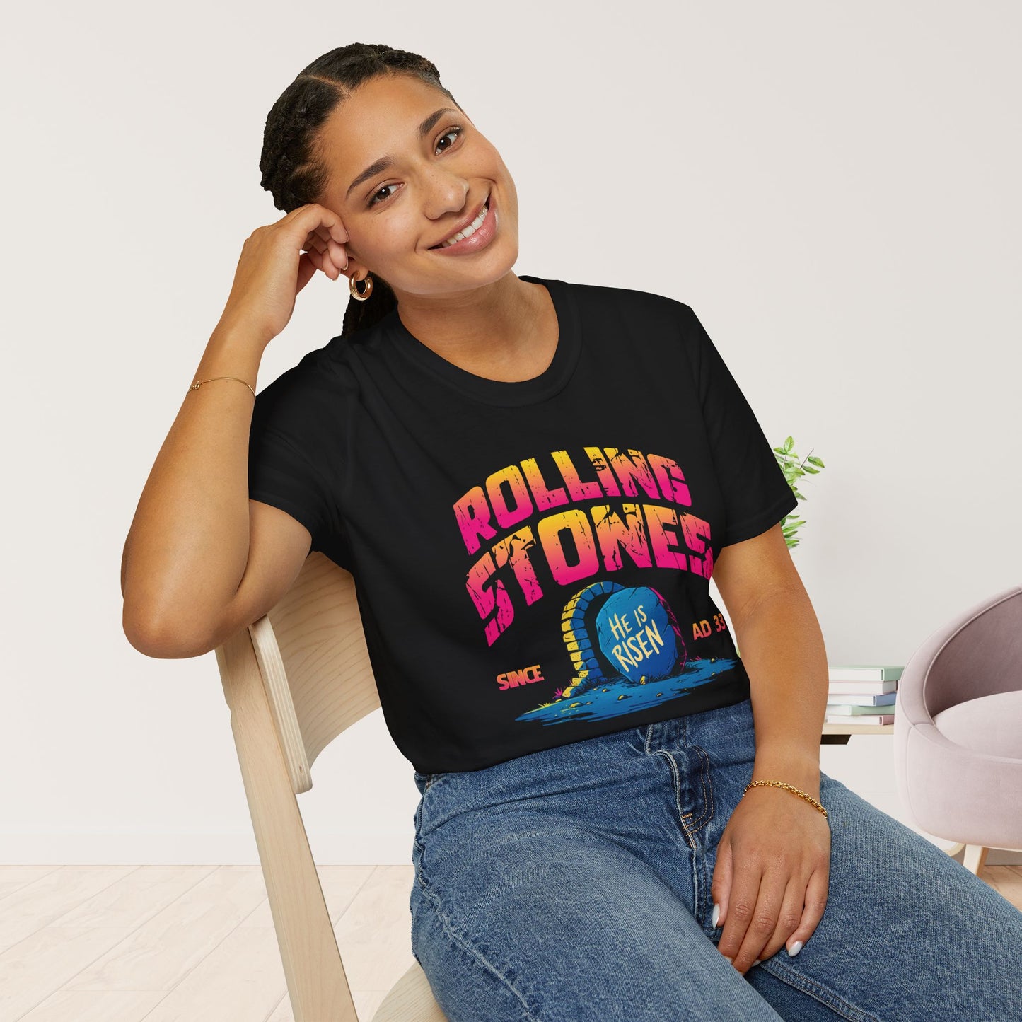 He Is Risen Softstyle T-shirt