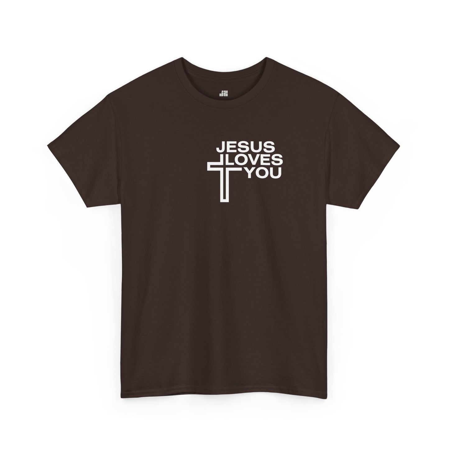 Jesus Loves You Heavy Cotton Tee