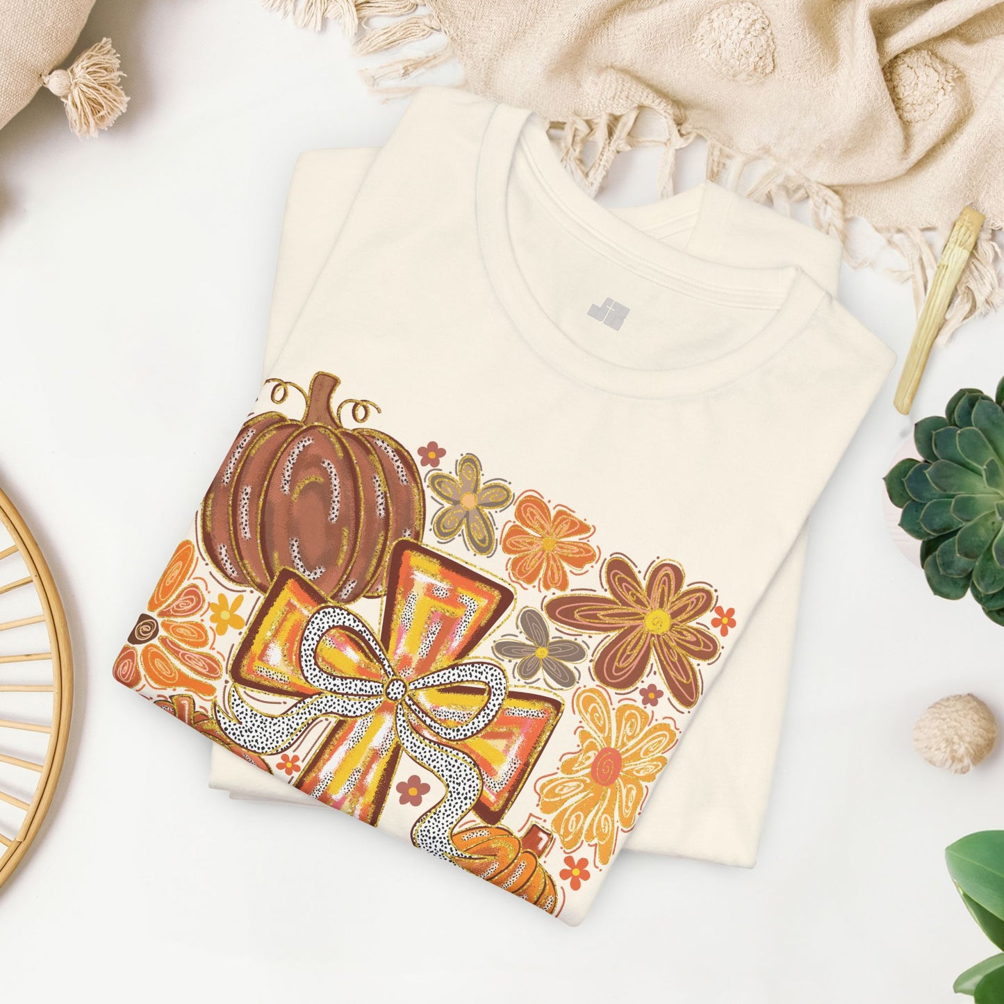 Trendy Fall Christian Soft Cotton Tee