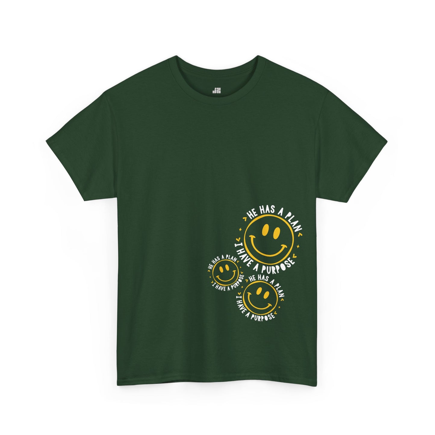He Has a Plan, I Have a Purpose Heavy Cotton Tee