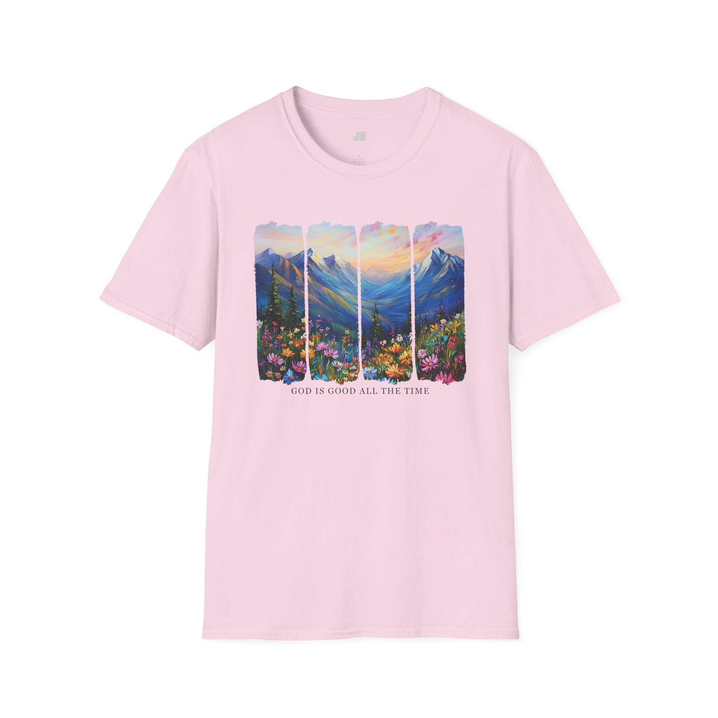 God Is Good All The Time Softstyle T-shirt