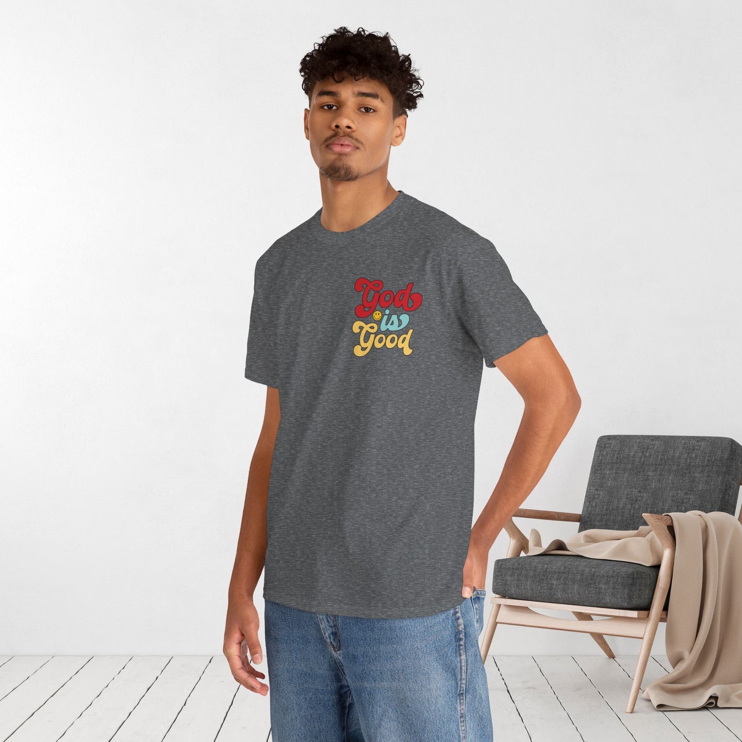God is Good Heavy Cotton Tee