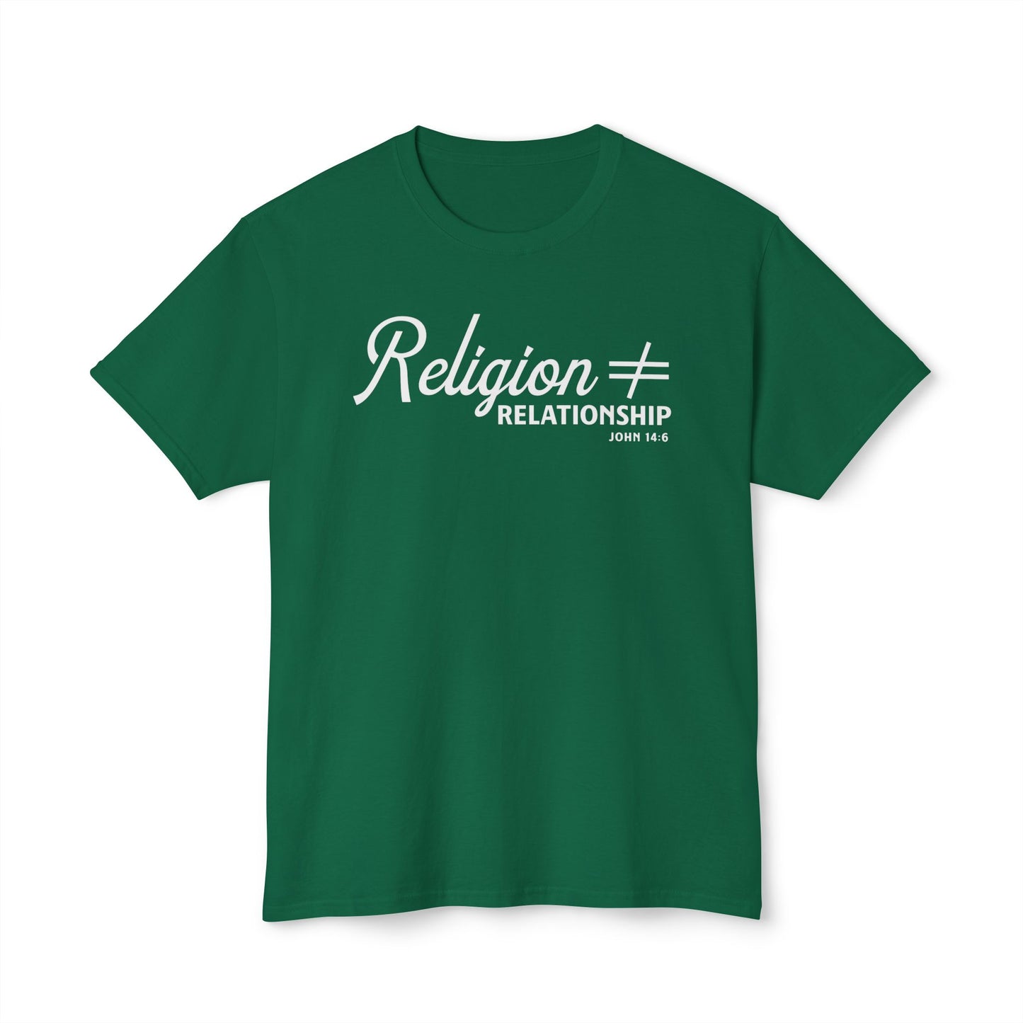 Religion ≠ Relationship Unisex HD Cotton Tee