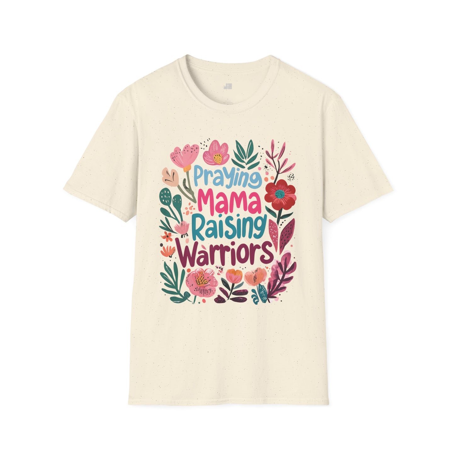Praying Mama Raising Warriors Softstyle T-shirt