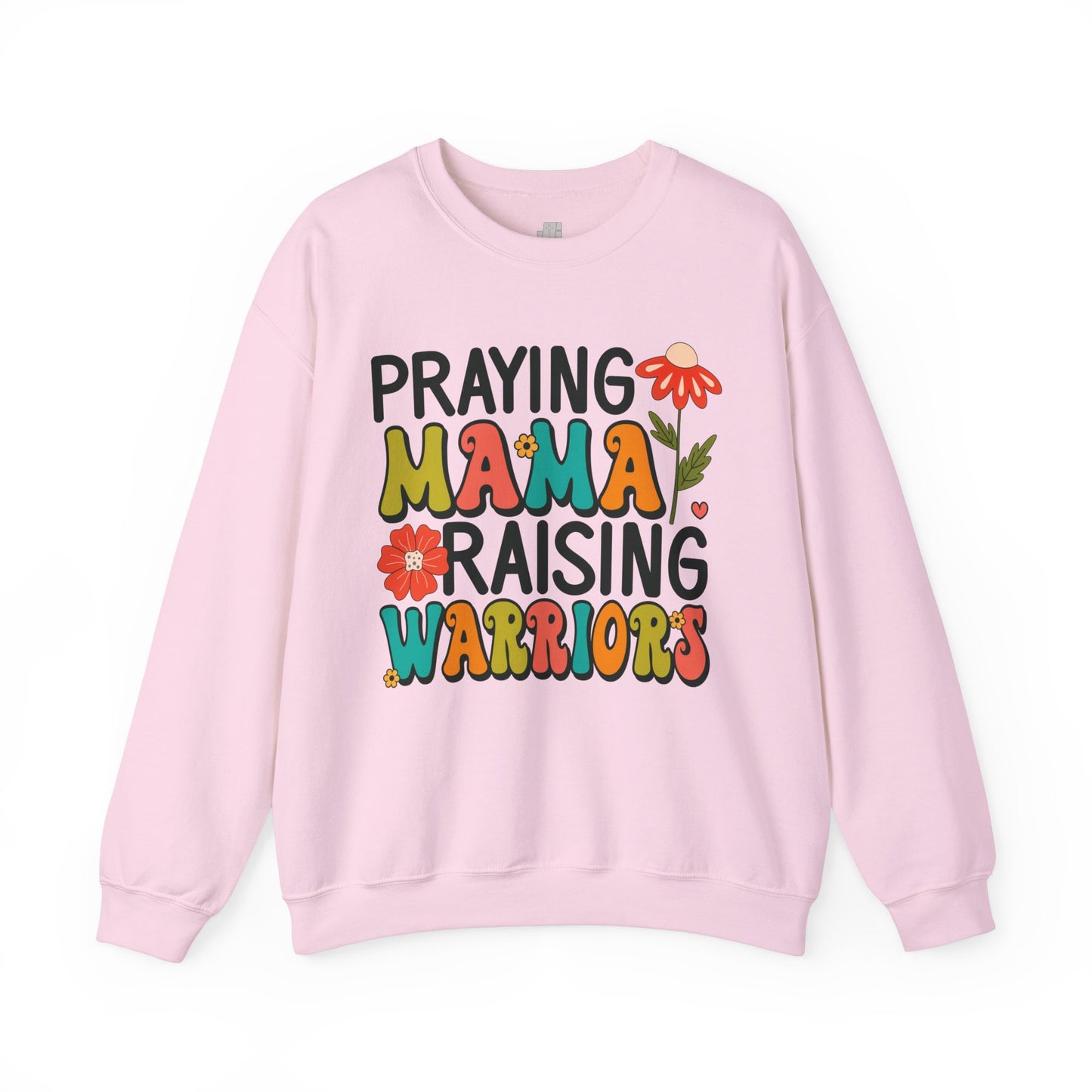 Praying Mama Raising Warriors Sweatshirt - Christian Mom Sweatshirt