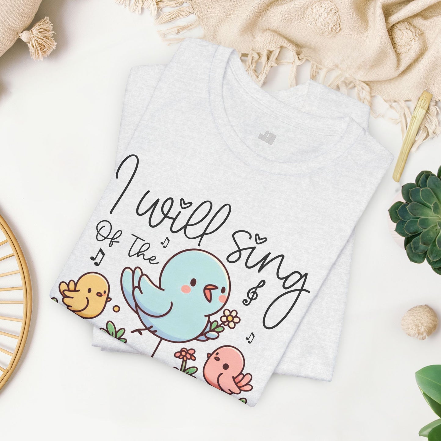 I Will Sing of the Goodness of God Soft Cotton Tee