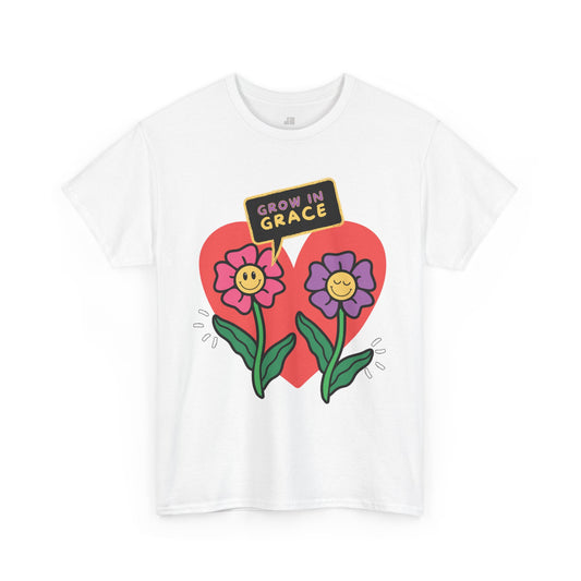 Grow In Grace Heavy Cotton Tee