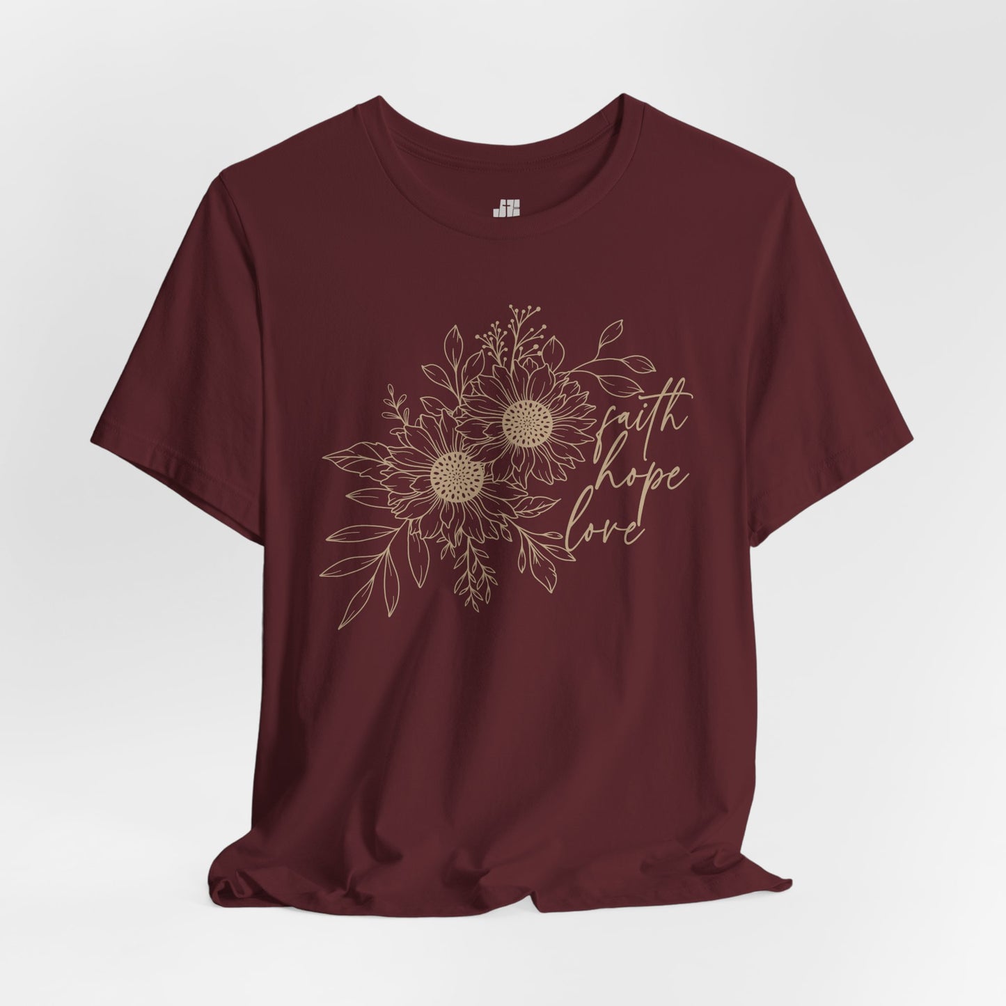 Faith Hope Love Soft Cotton Tee