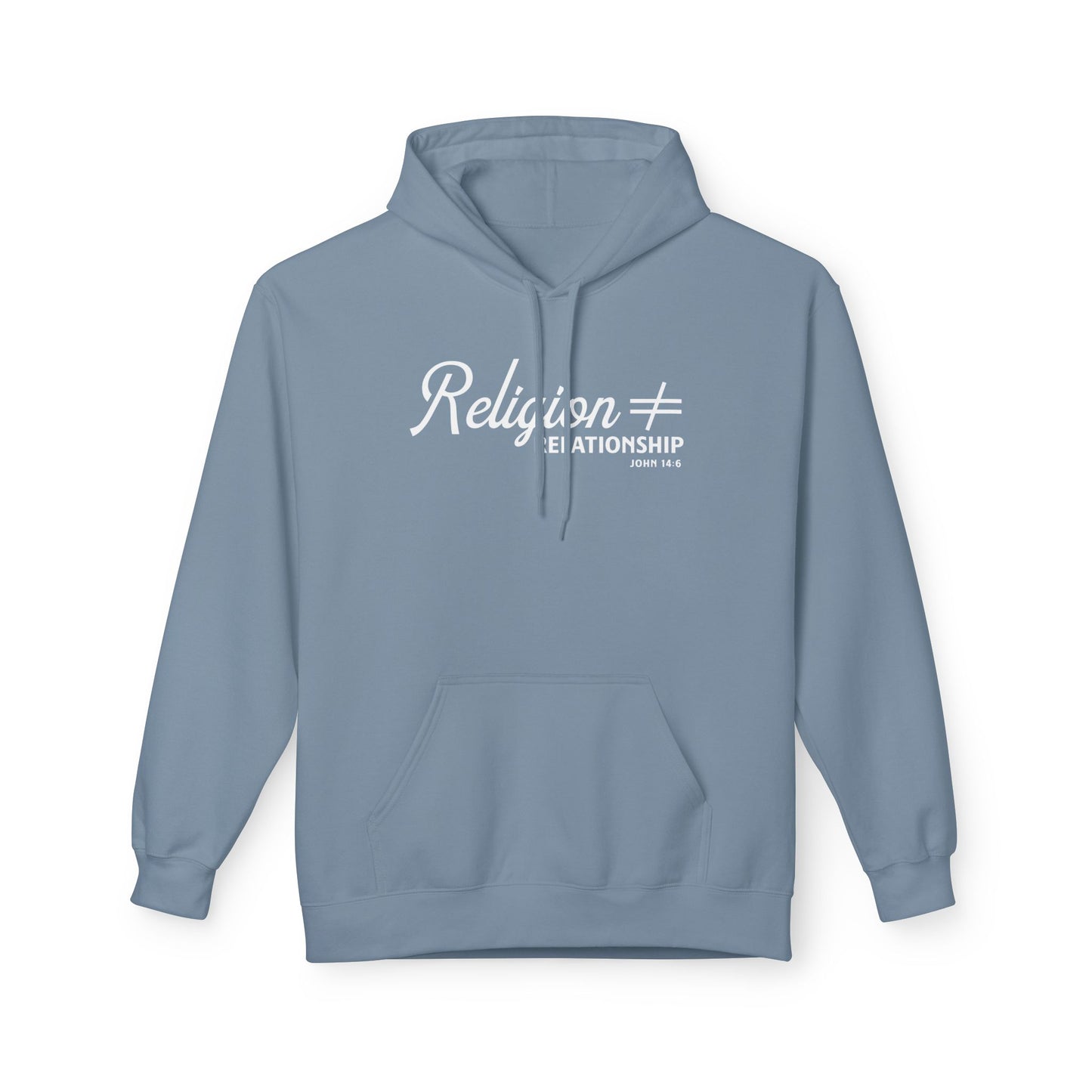 Religion ≠ Relationship Unisex Midweight Hoodie