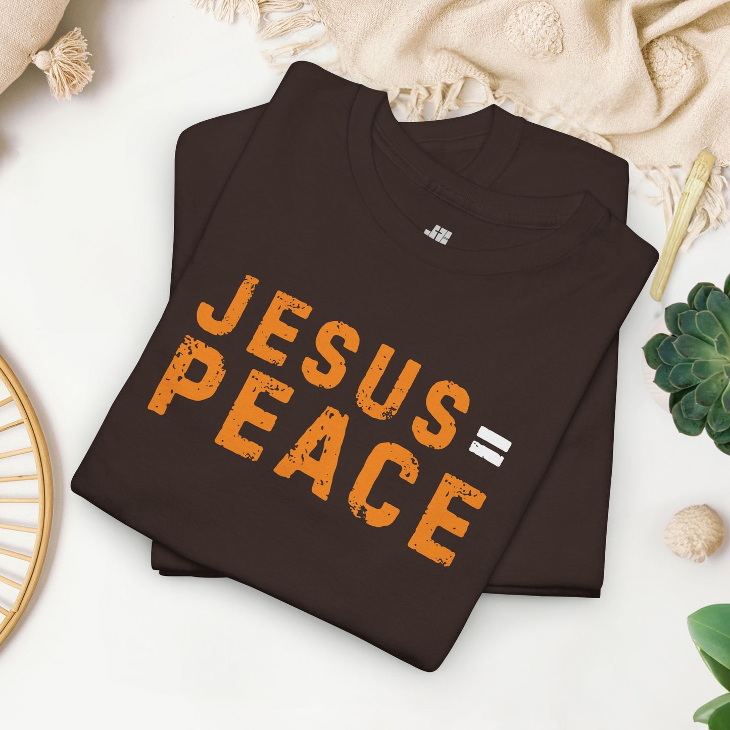 Jesus is Peace Heavy Cotton Tee