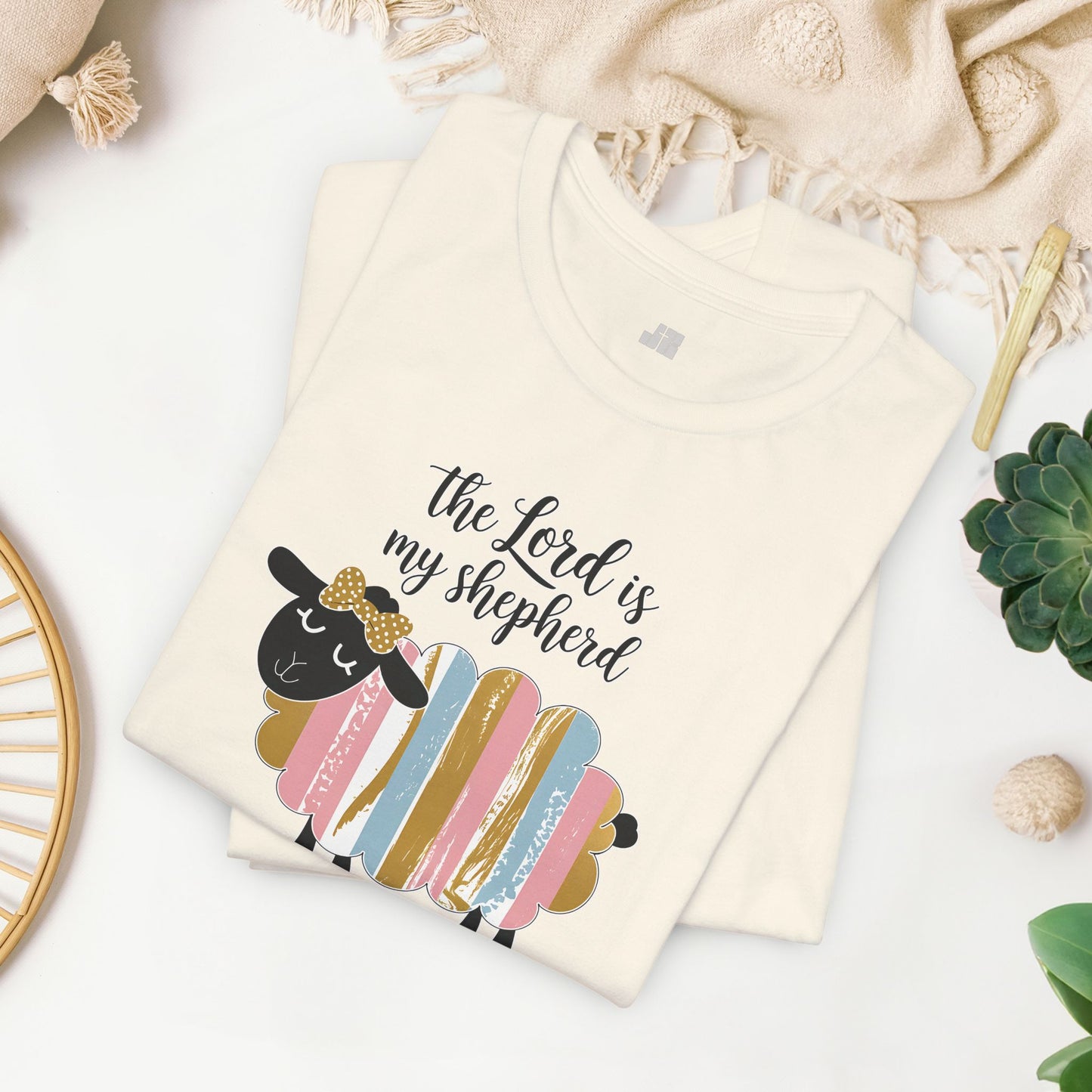 The Lord is My Shepherd Soft Cotton Tee