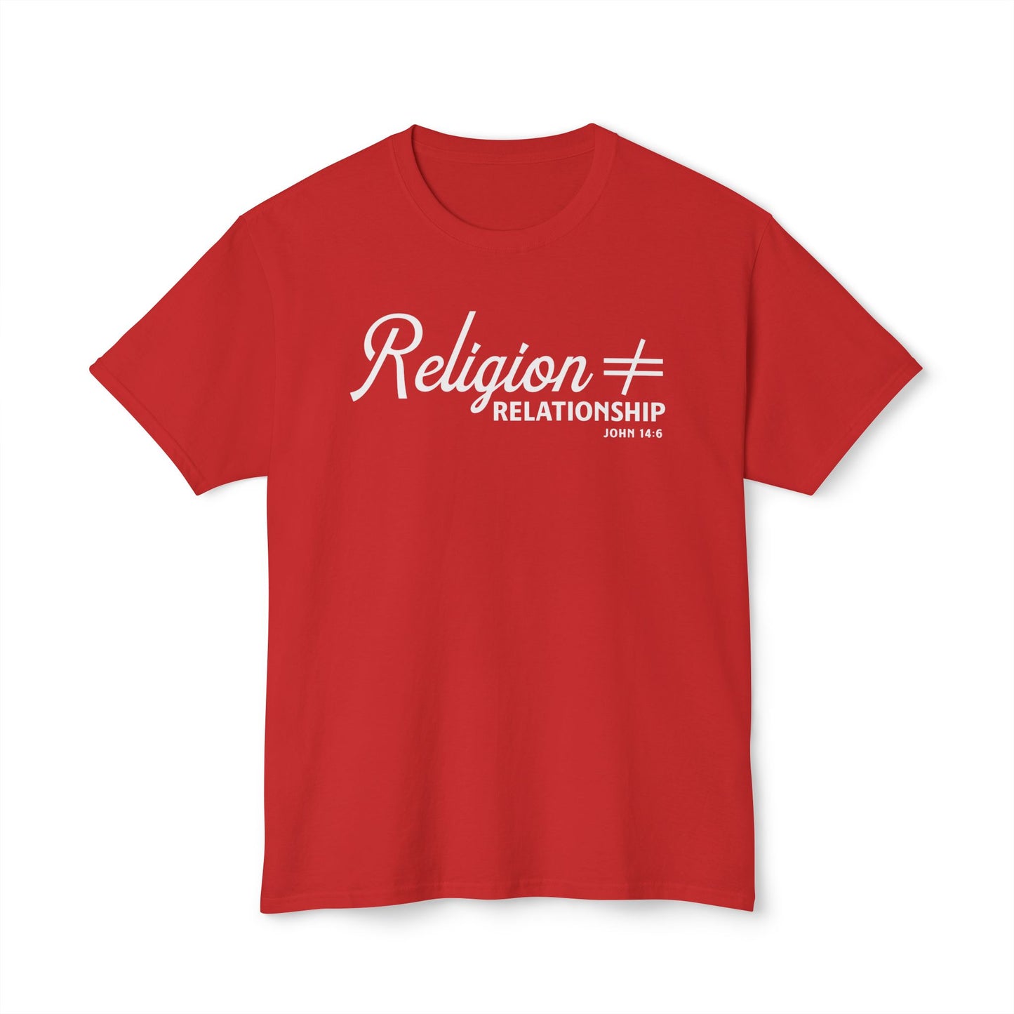 Religion ≠ Relationship Unisex HD Cotton Tee