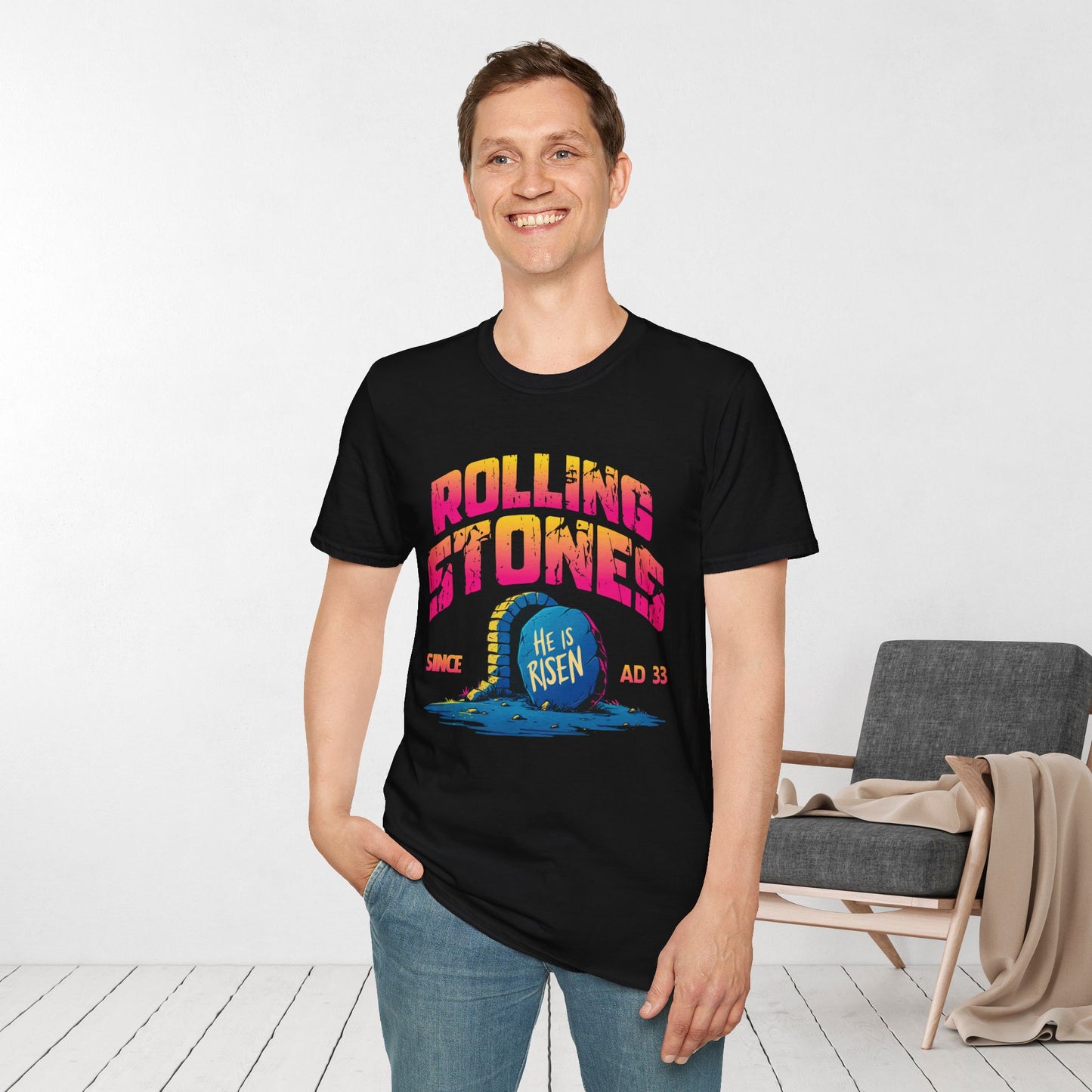 He Is Risen Softstyle T-shirt