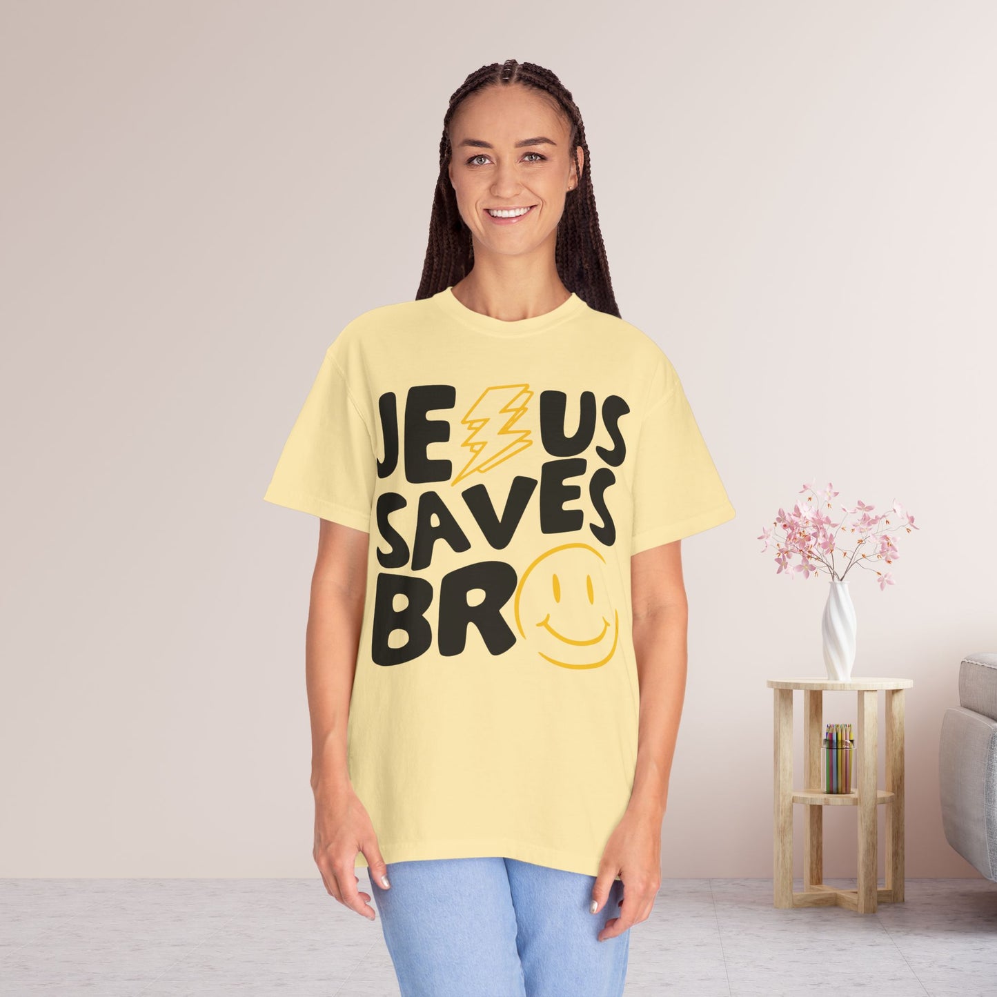 Jesus Saves Bro Comfort Colors Shirt