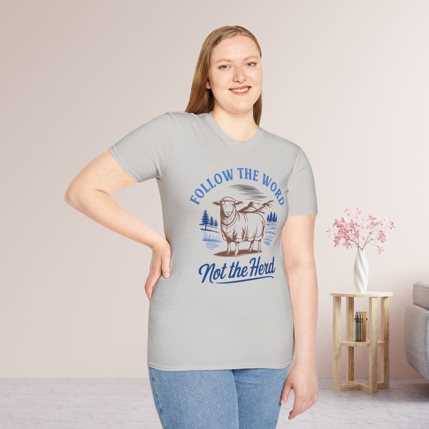 Follow the Word Not The Herd Softstyle T-shirt