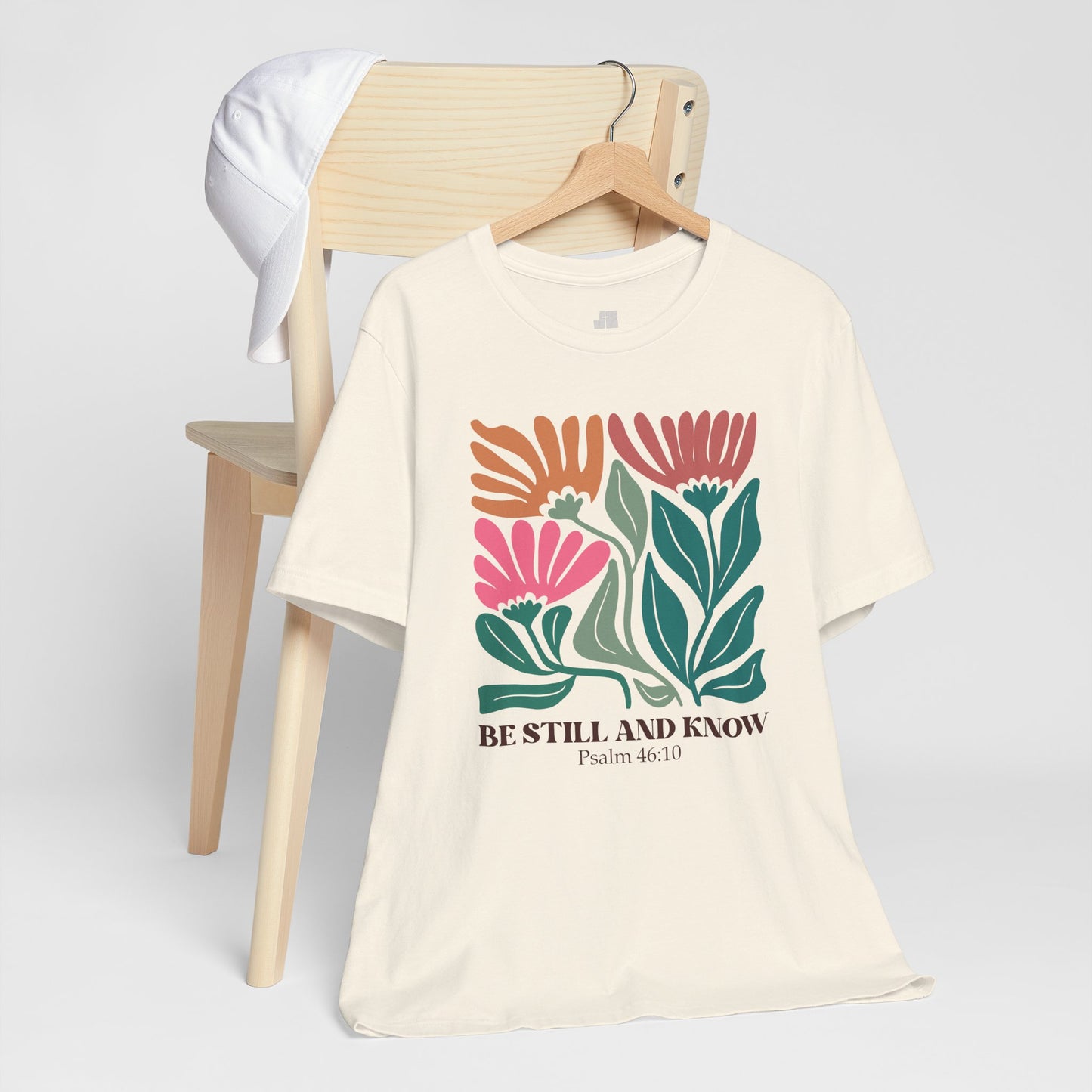 Be Still And Know Soft Cotton Tee - Holiday Christian Shirt
