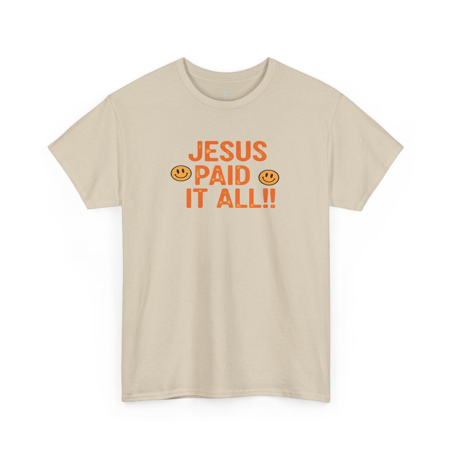 Jesus Paid It All Heavy Cotton Tee