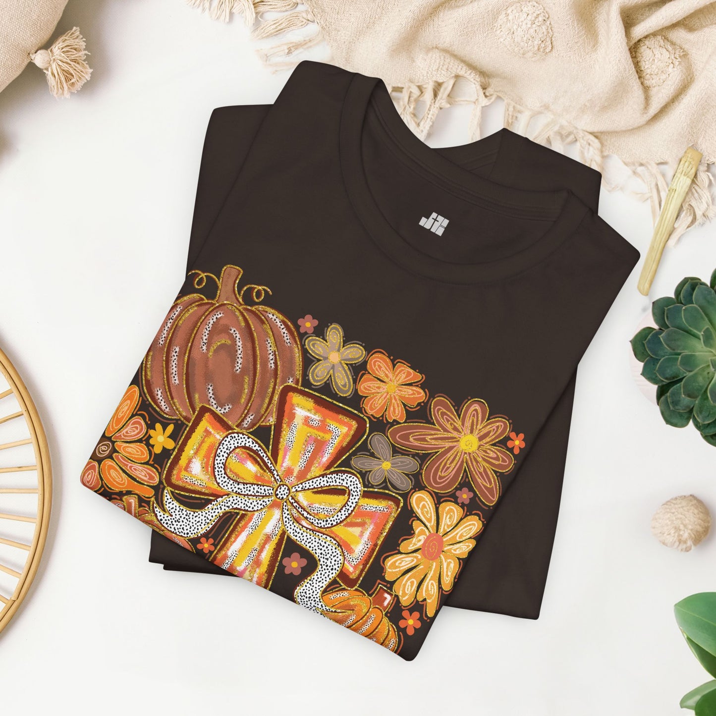 Trendy Fall Christian Soft Cotton Tee