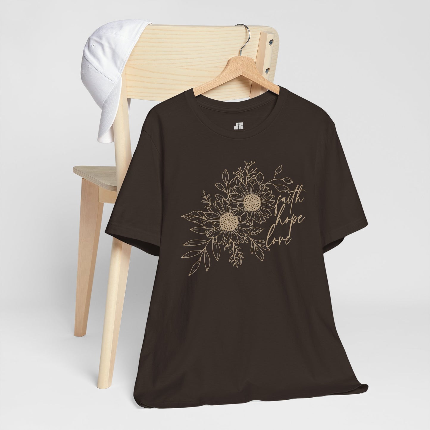 Faith Hope Love Soft Cotton Tee