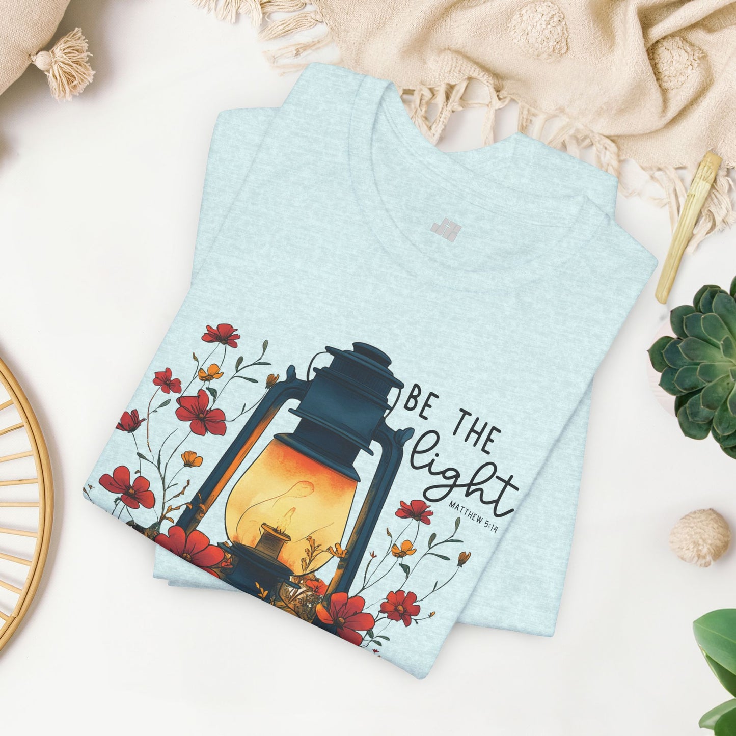 Be The Light Soft Cotton Tee