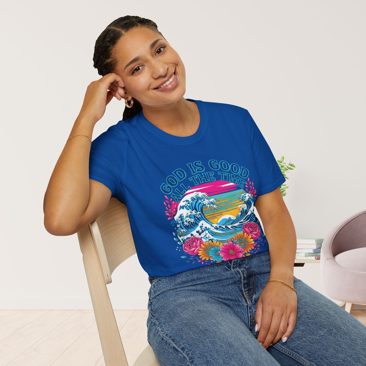God is Good All The Time Softstyle T-shirt