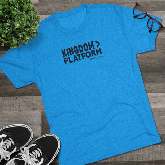 Kingdom > Platform Unisex Tri-Blend Crew Tee