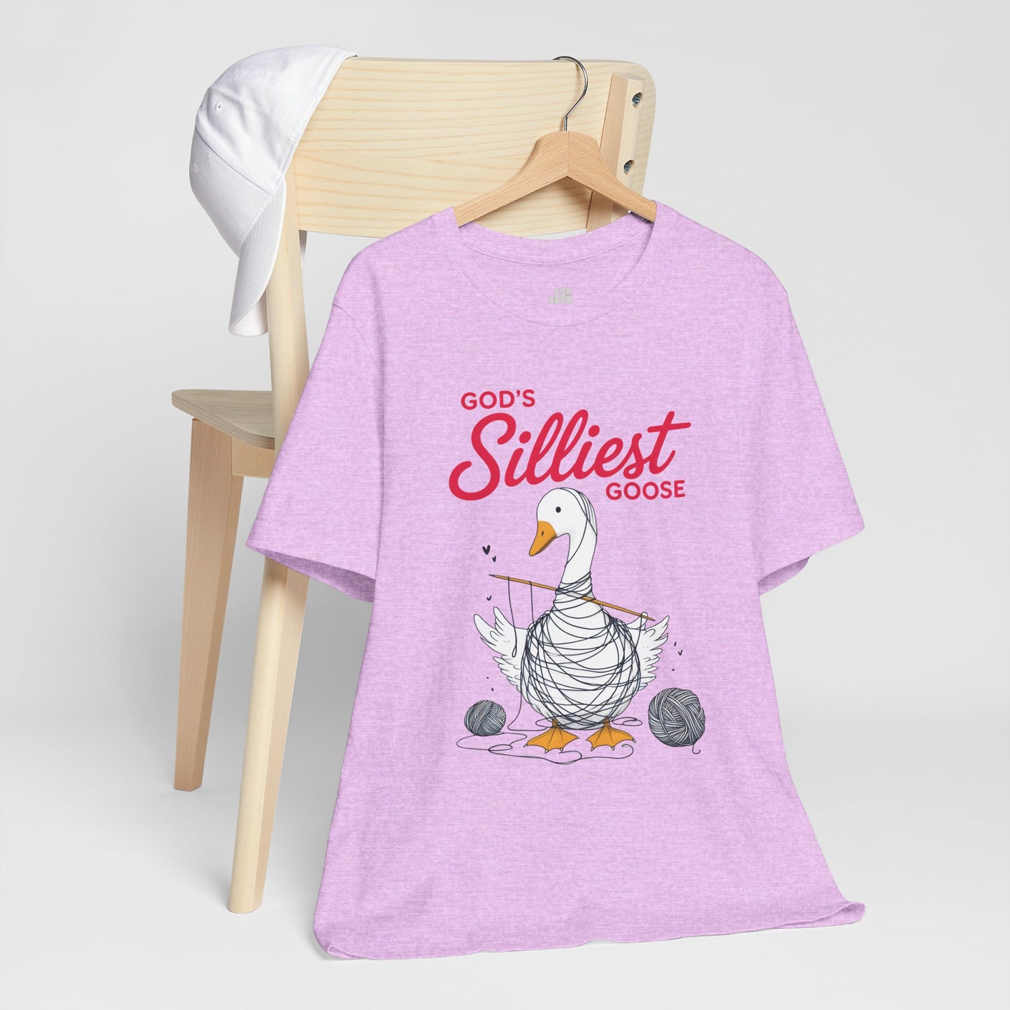 God's Silliest Goose Soft Cotton Tee - Christian Shirt