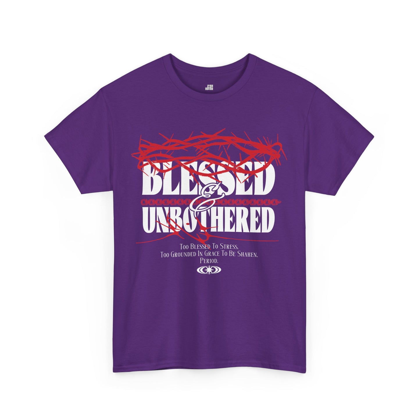 Blessed & Unbothered Heavy Cotton Tee