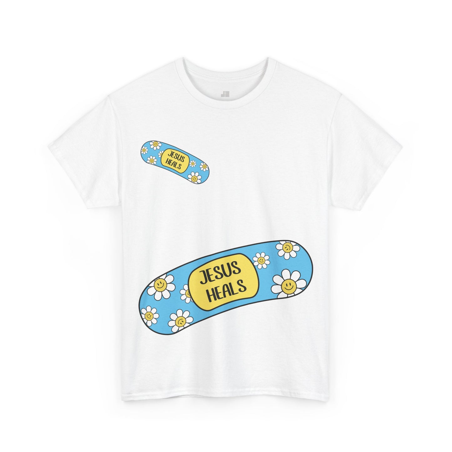 Jesus Heals Heavy Cotton Tee